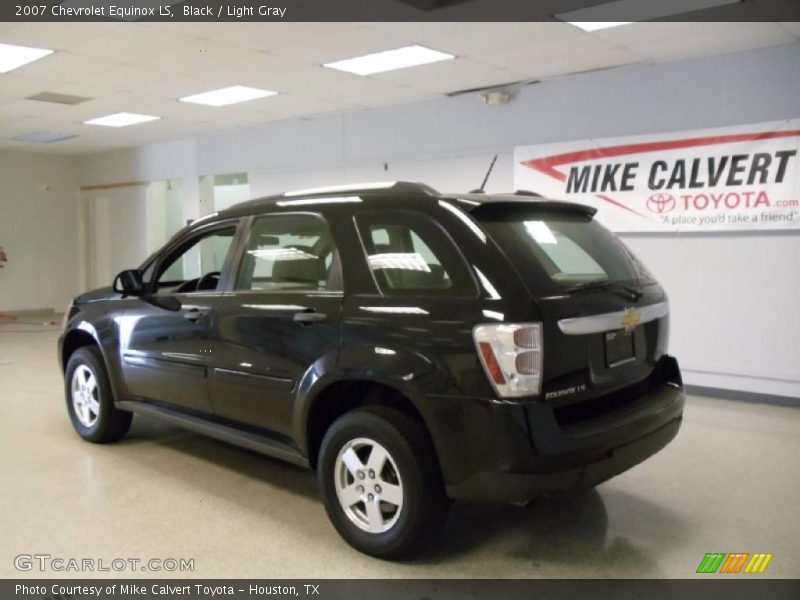 Black / Light Gray 2007 Chevrolet Equinox LS