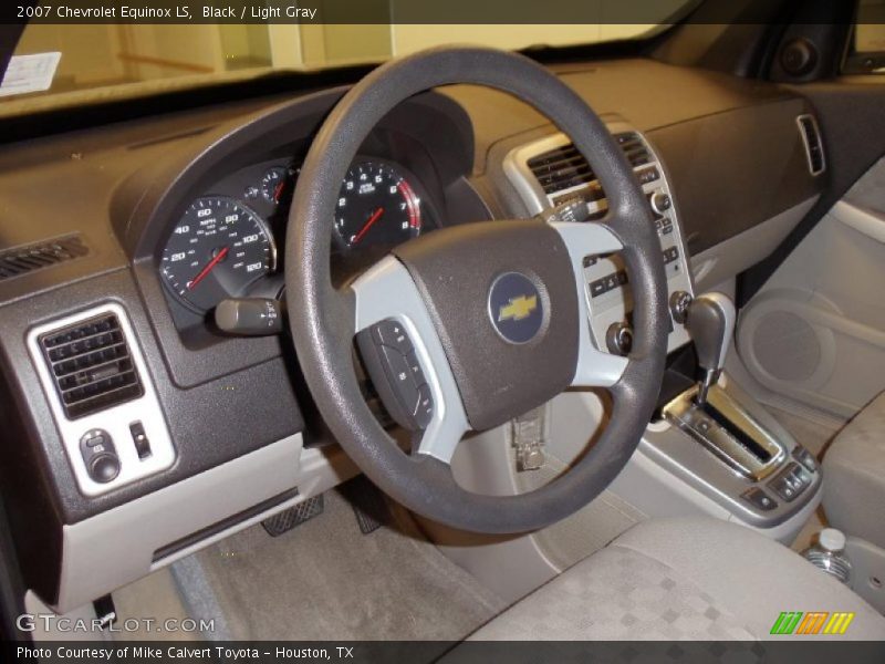 Black / Light Gray 2007 Chevrolet Equinox LS