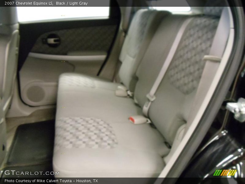 Black / Light Gray 2007 Chevrolet Equinox LS