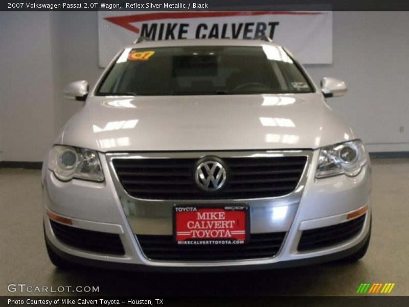 Reflex Silver Metallic / Black 2007 Volkswagen Passat 2.0T Wagon