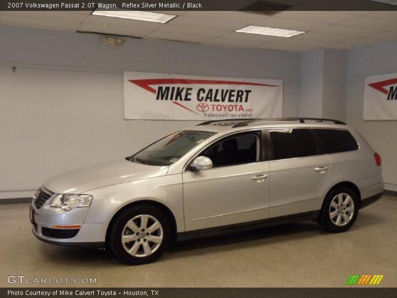 Reflex Silver Metallic / Black 2007 Volkswagen Passat 2.0T Wagon