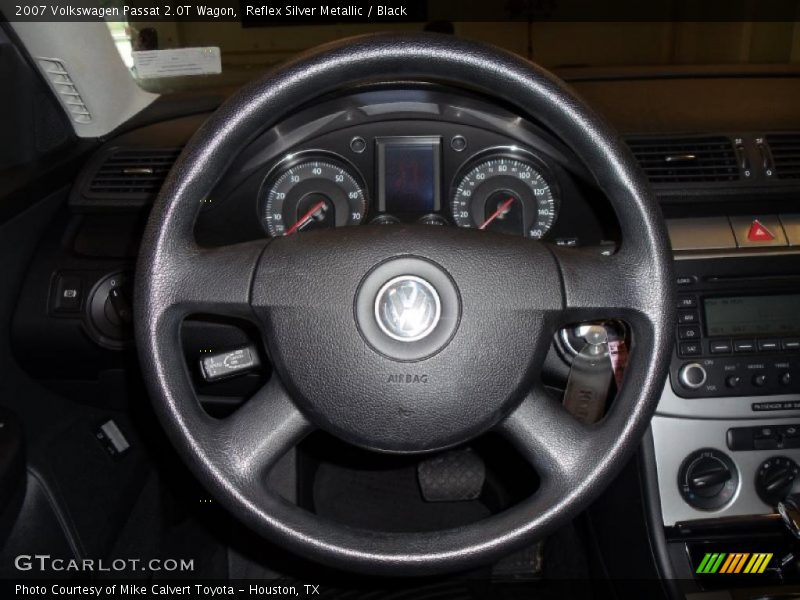 Reflex Silver Metallic / Black 2007 Volkswagen Passat 2.0T Wagon