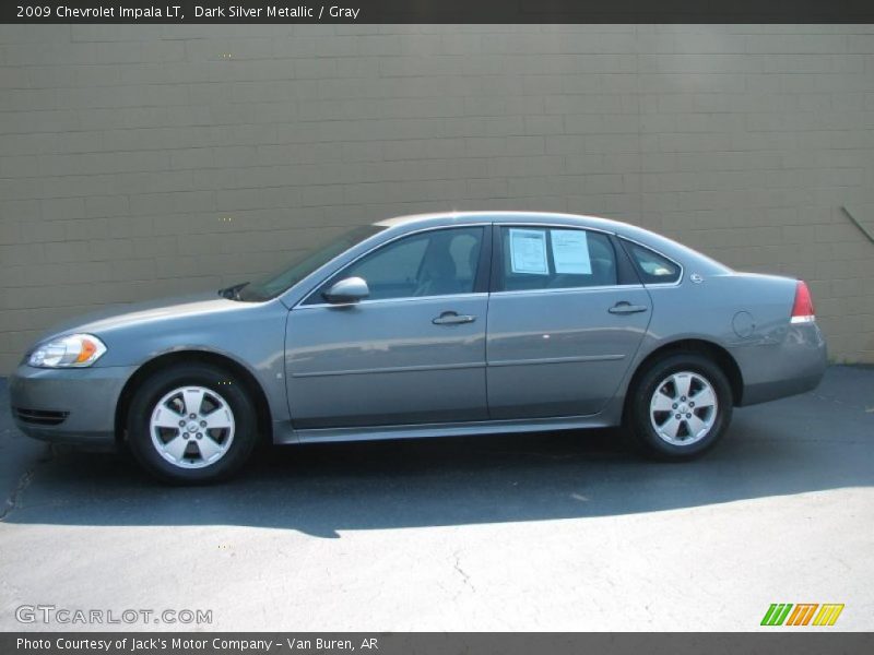 Dark Silver Metallic / Gray 2009 Chevrolet Impala LT