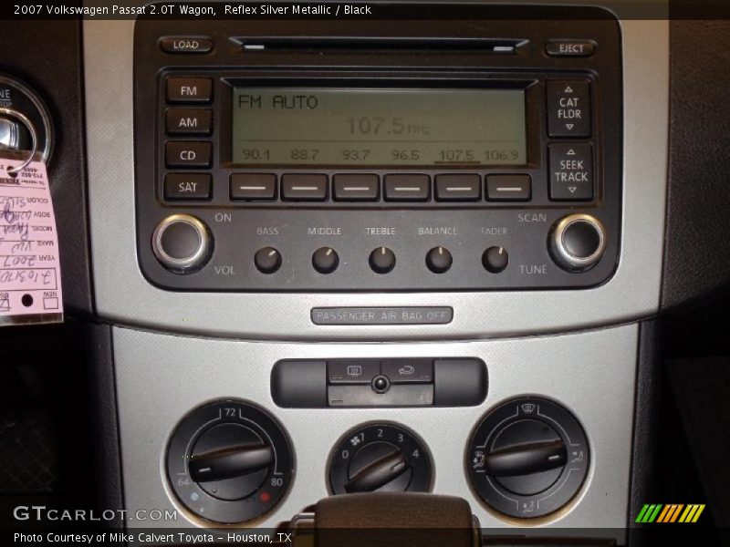 Reflex Silver Metallic / Black 2007 Volkswagen Passat 2.0T Wagon