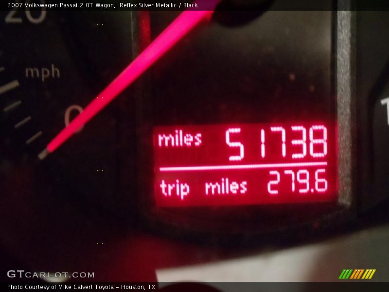 Reflex Silver Metallic / Black 2007 Volkswagen Passat 2.0T Wagon