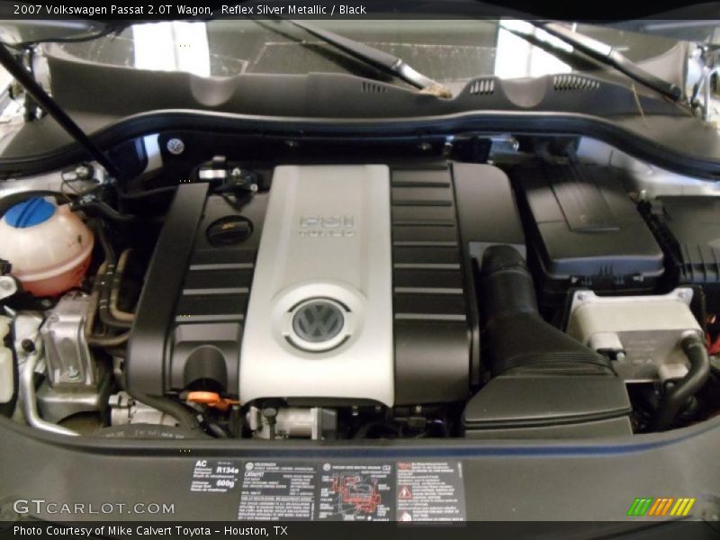 Reflex Silver Metallic / Black 2007 Volkswagen Passat 2.0T Wagon