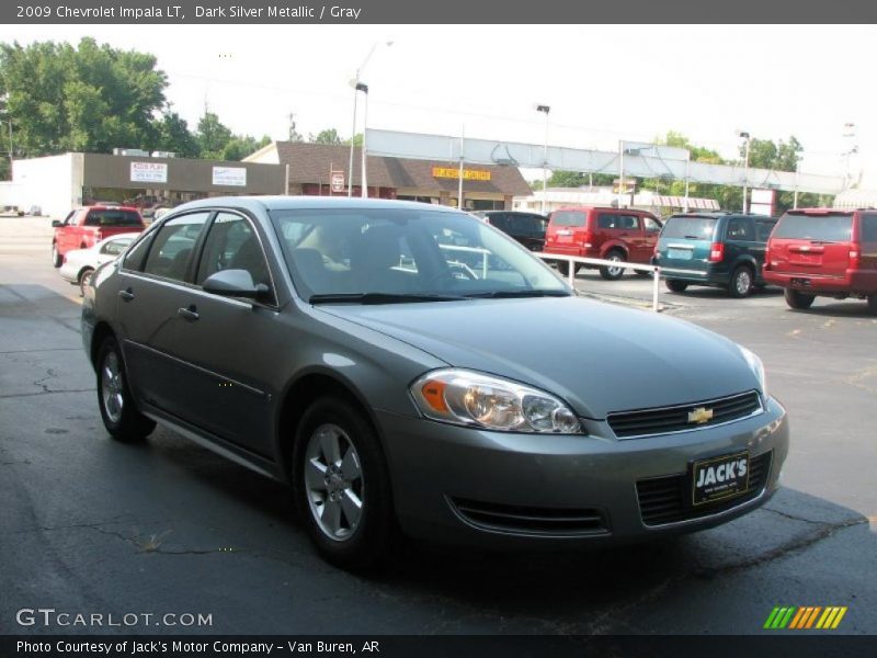 Dark Silver Metallic / Gray 2009 Chevrolet Impala LT