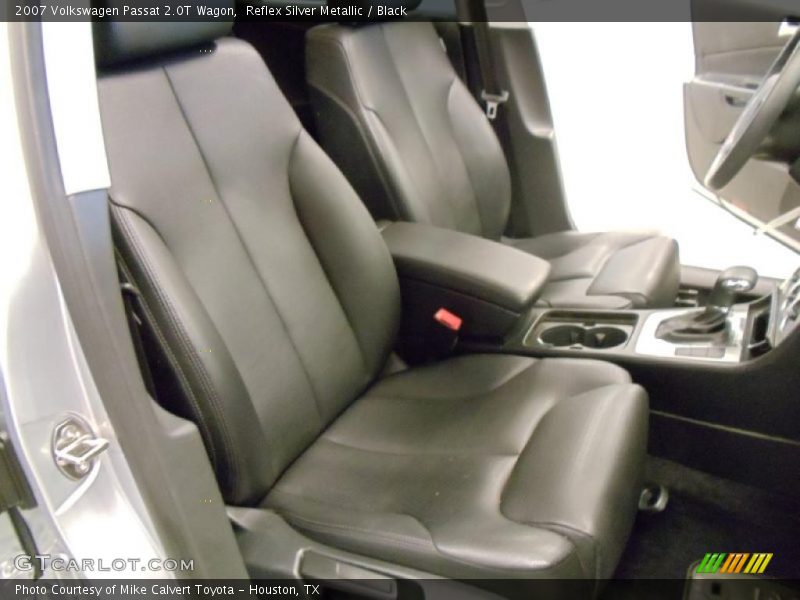 Reflex Silver Metallic / Black 2007 Volkswagen Passat 2.0T Wagon