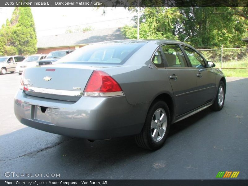 Dark Silver Metallic / Gray 2009 Chevrolet Impala LT
