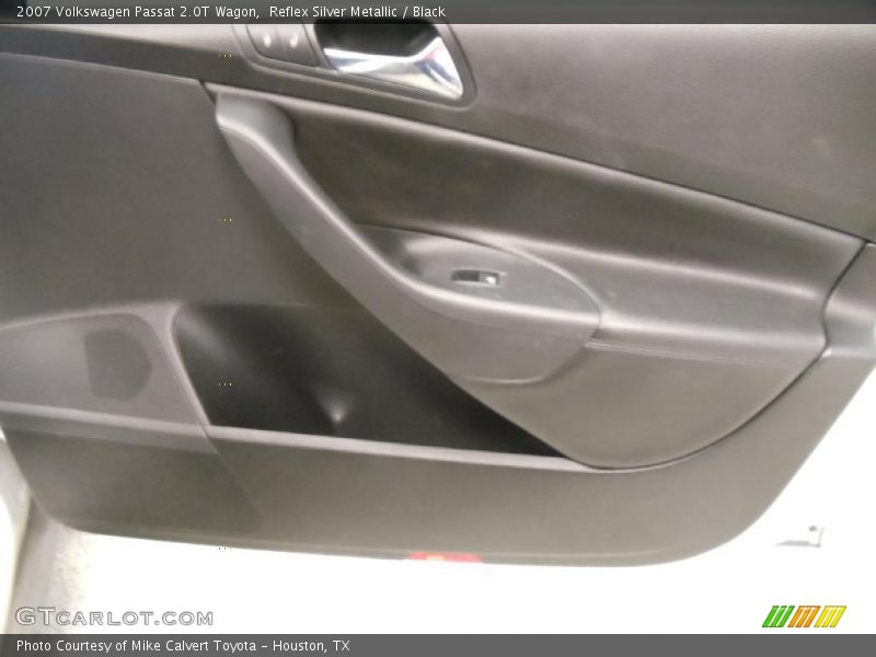 Reflex Silver Metallic / Black 2007 Volkswagen Passat 2.0T Wagon