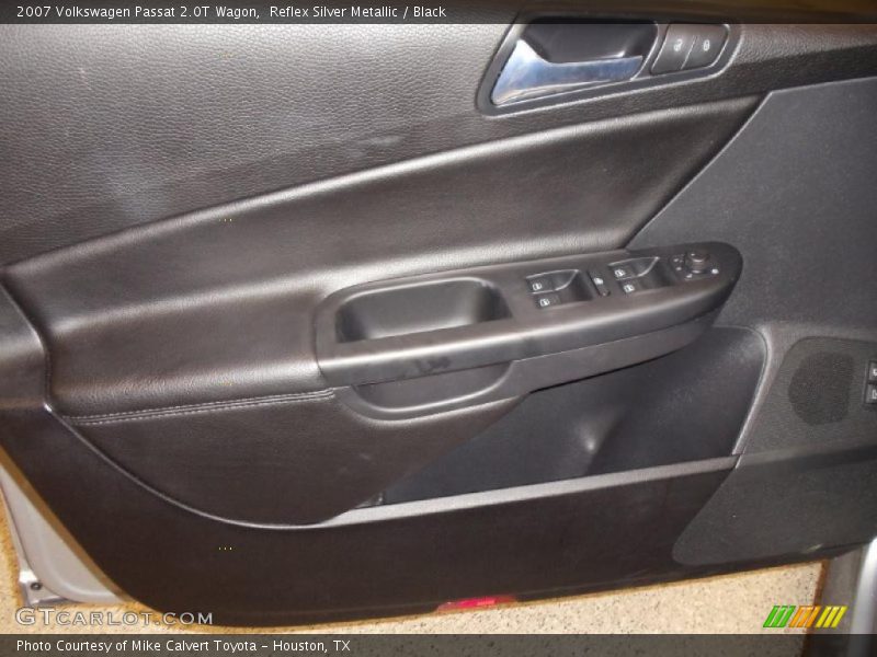 Reflex Silver Metallic / Black 2007 Volkswagen Passat 2.0T Wagon