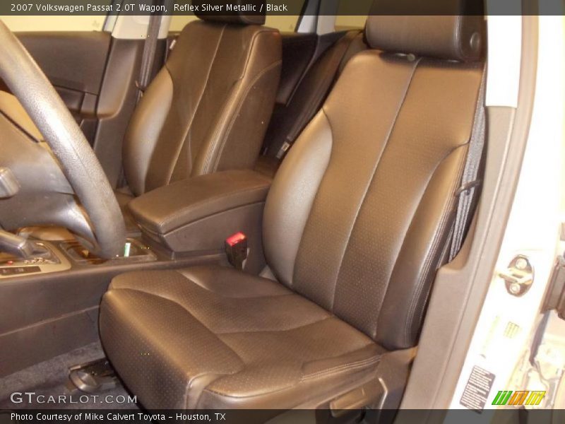 Reflex Silver Metallic / Black 2007 Volkswagen Passat 2.0T Wagon