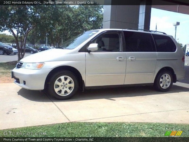 Starlight Silver Metallic / Quartz Gray 2002 Honda Odyssey EX-L