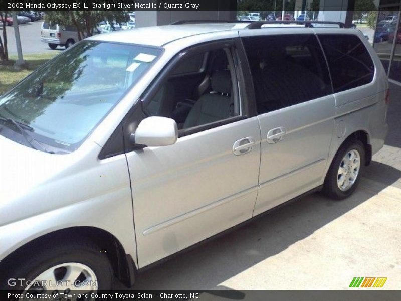 Starlight Silver Metallic / Quartz Gray 2002 Honda Odyssey EX-L