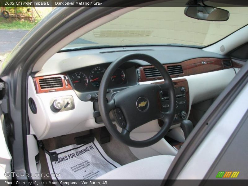 Dark Silver Metallic / Gray 2009 Chevrolet Impala LT