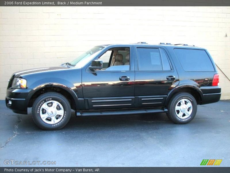 Black / Medium Parchment 2006 Ford Expedition Limited