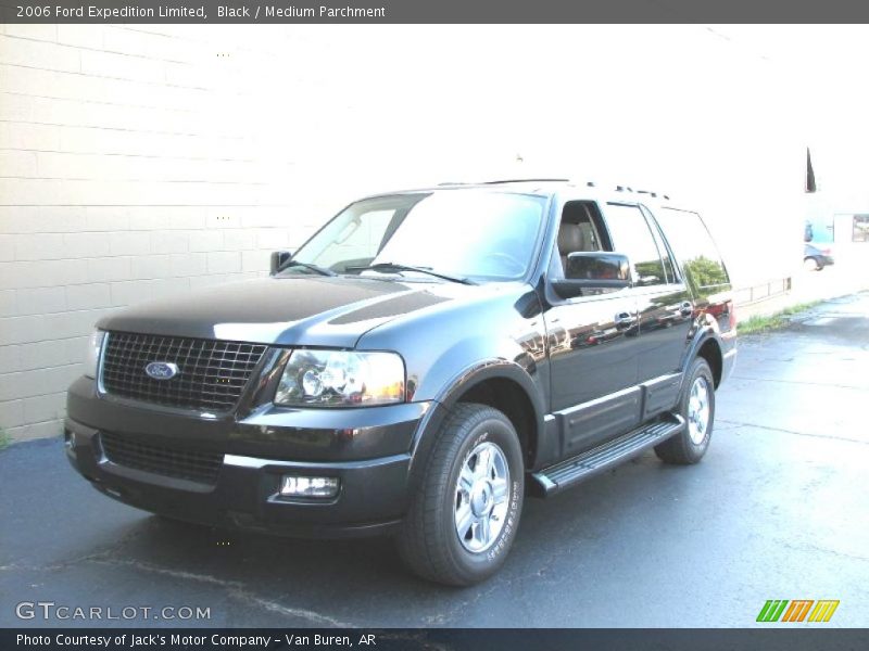 Black / Medium Parchment 2006 Ford Expedition Limited