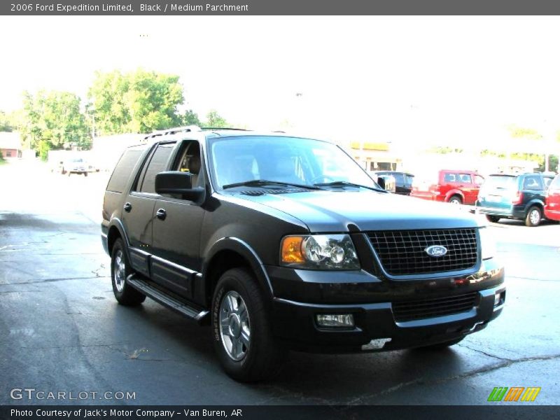 Black / Medium Parchment 2006 Ford Expedition Limited