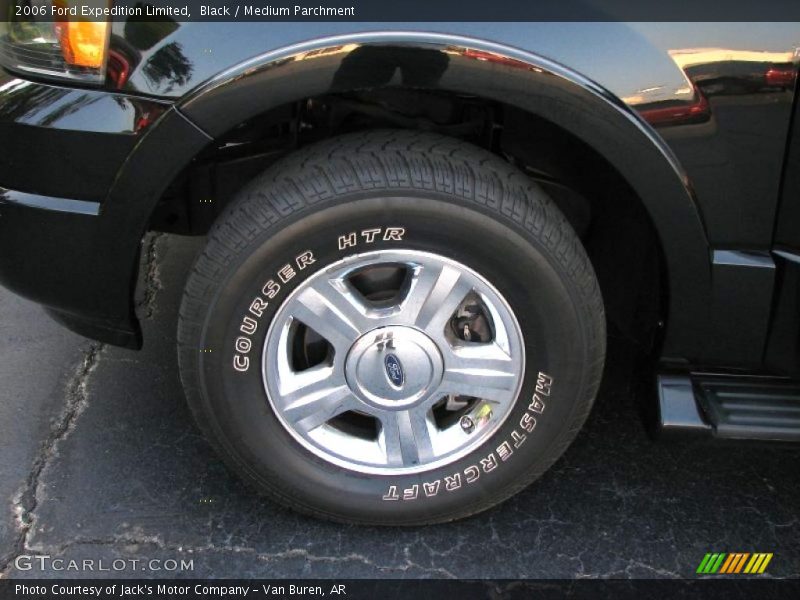 Black / Medium Parchment 2006 Ford Expedition Limited