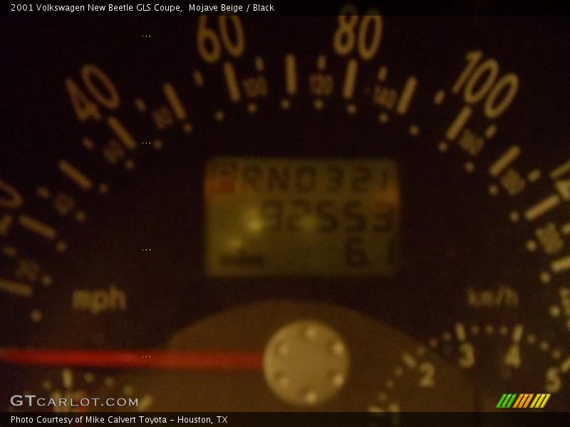 Mojave Beige / Black 2001 Volkswagen New Beetle GLS Coupe