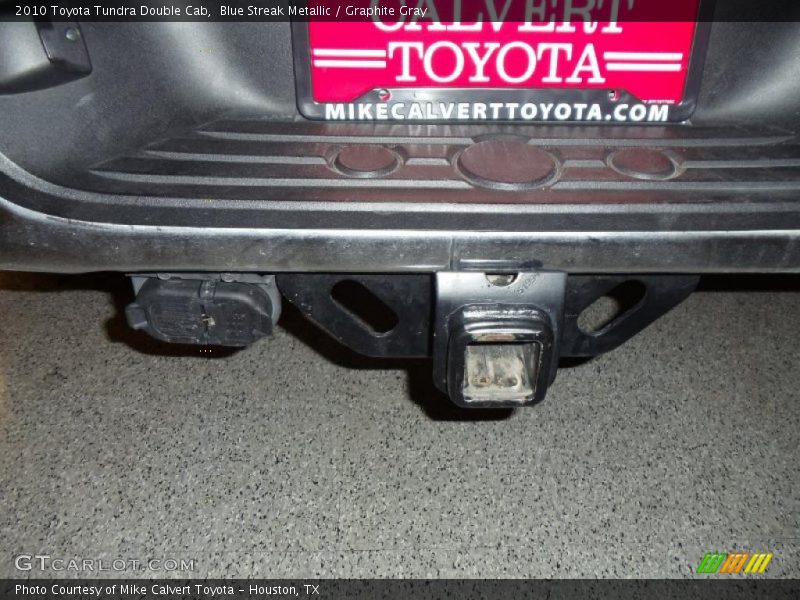 Blue Streak Metallic / Graphite Gray 2010 Toyota Tundra Double Cab