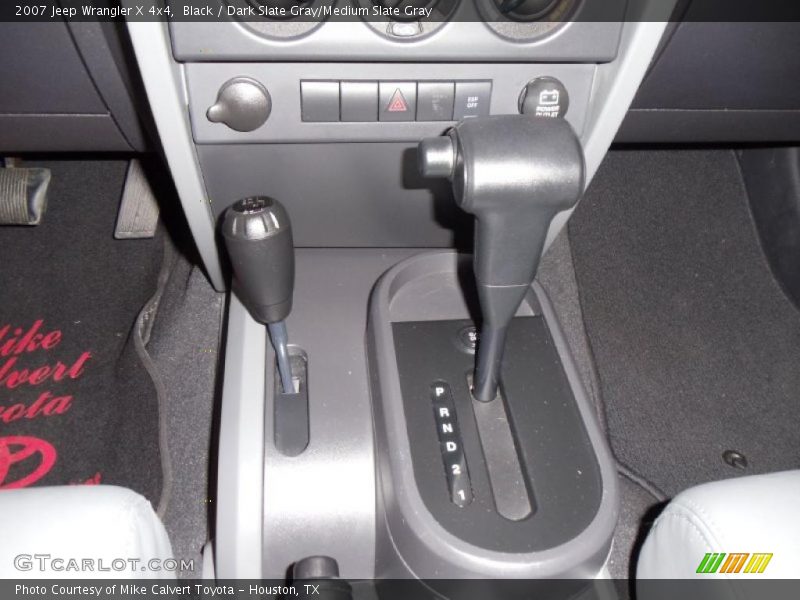 Black / Dark Slate Gray/Medium Slate Gray 2007 Jeep Wrangler X 4x4