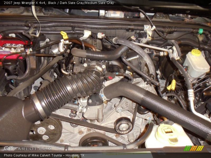 Black / Dark Slate Gray/Medium Slate Gray 2007 Jeep Wrangler X 4x4