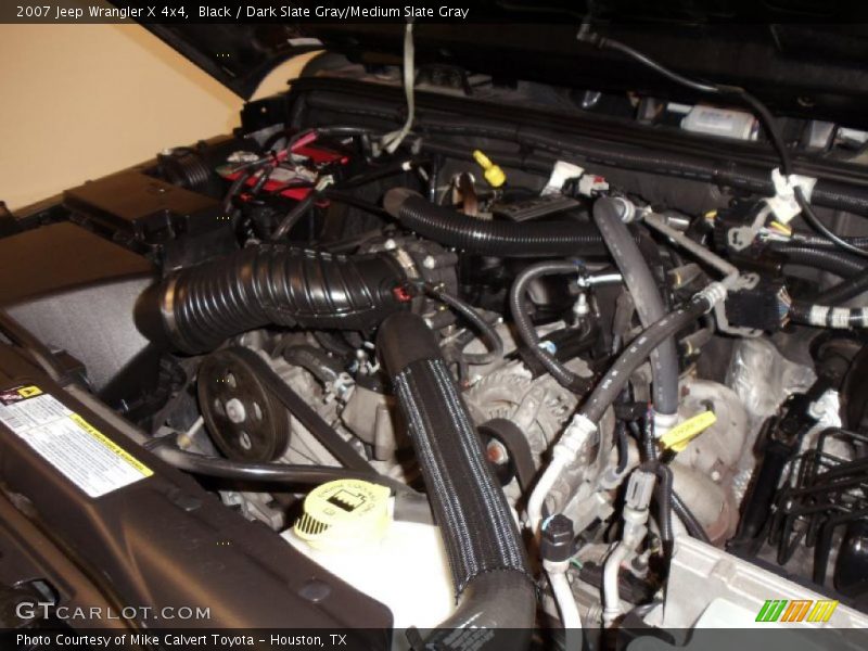 Black / Dark Slate Gray/Medium Slate Gray 2007 Jeep Wrangler X 4x4