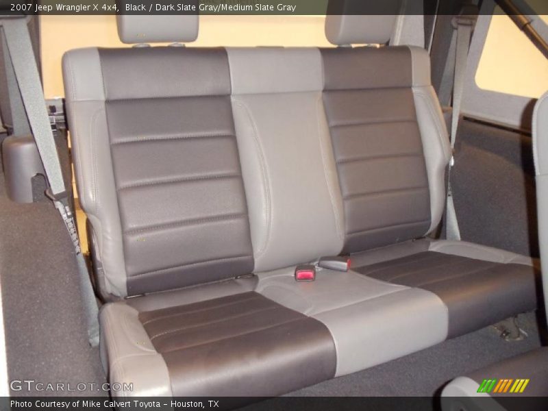 Black / Dark Slate Gray/Medium Slate Gray 2007 Jeep Wrangler X 4x4