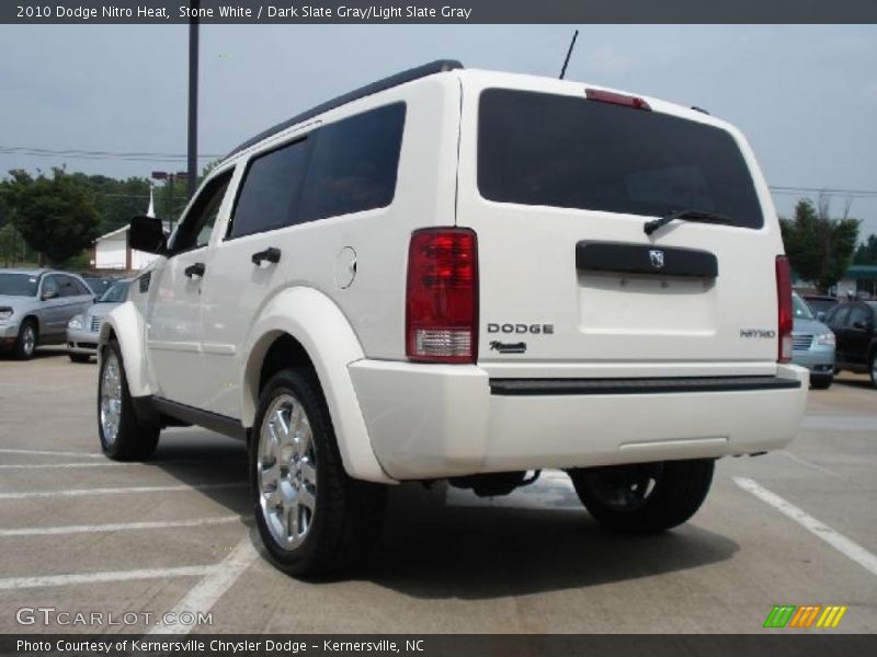 Stone White / Dark Slate Gray/Light Slate Gray 2010 Dodge Nitro Heat
