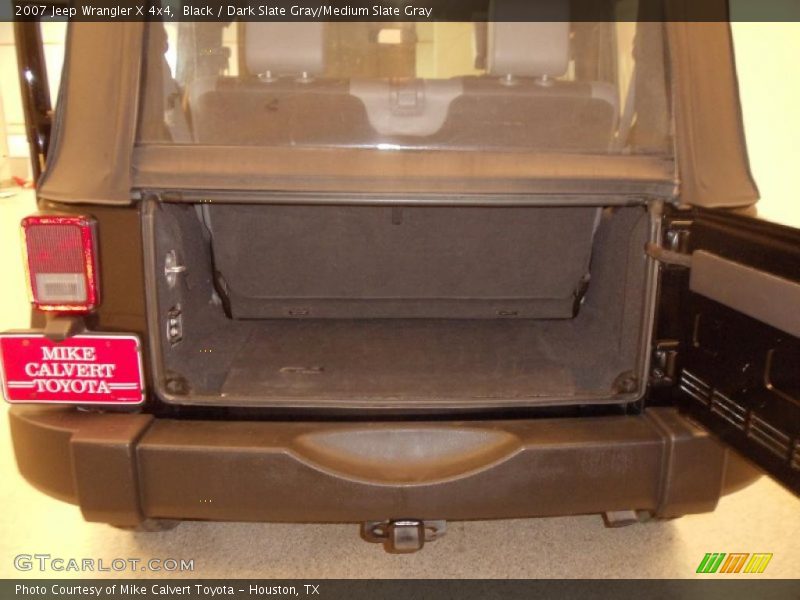 Black / Dark Slate Gray/Medium Slate Gray 2007 Jeep Wrangler X 4x4