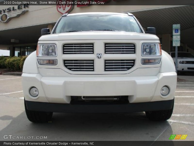 Stone White / Dark Slate Gray/Light Slate Gray 2010 Dodge Nitro Heat