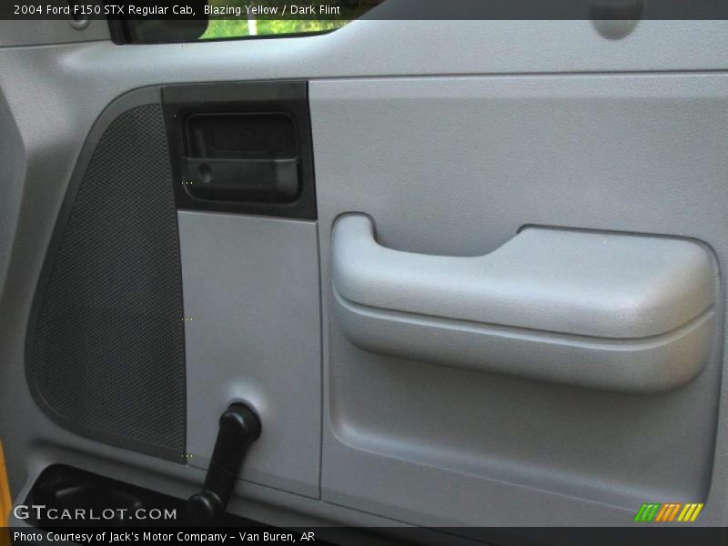 Blazing Yellow / Dark Flint 2004 Ford F150 STX Regular Cab