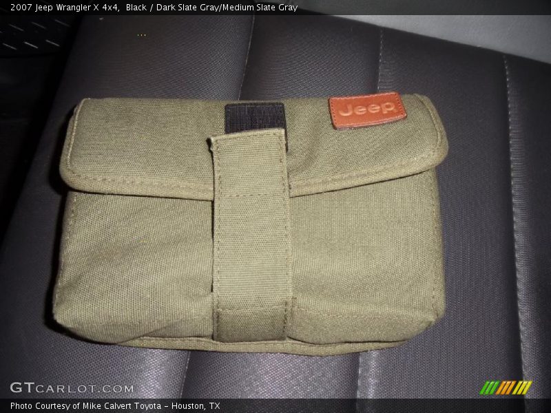 Black / Dark Slate Gray/Medium Slate Gray 2007 Jeep Wrangler X 4x4