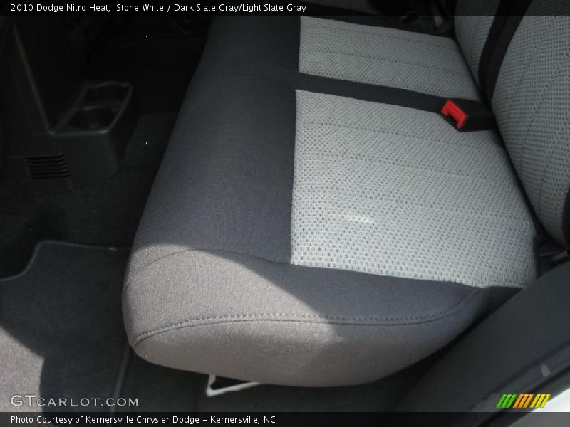 Stone White / Dark Slate Gray/Light Slate Gray 2010 Dodge Nitro Heat
