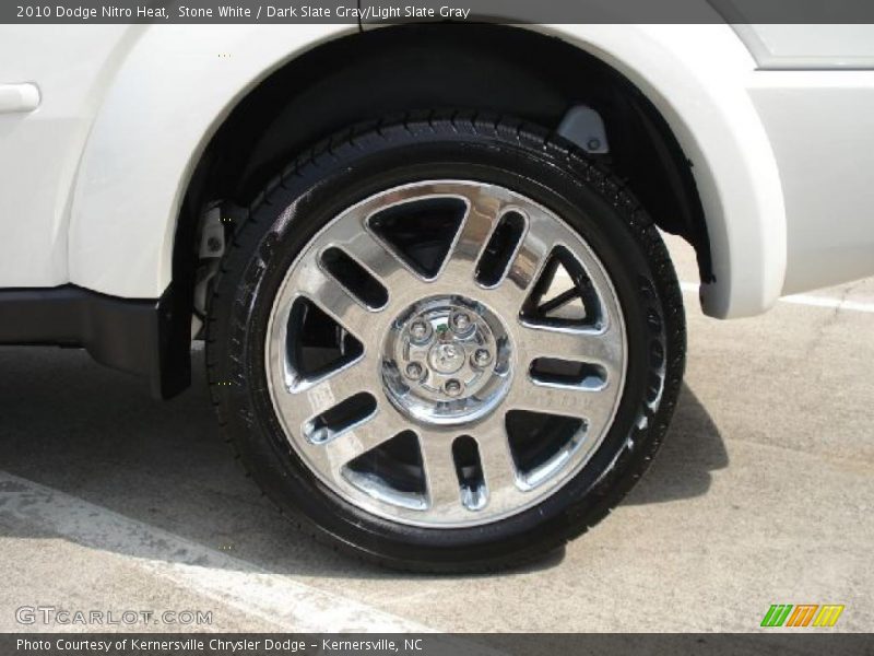Stone White / Dark Slate Gray/Light Slate Gray 2010 Dodge Nitro Heat