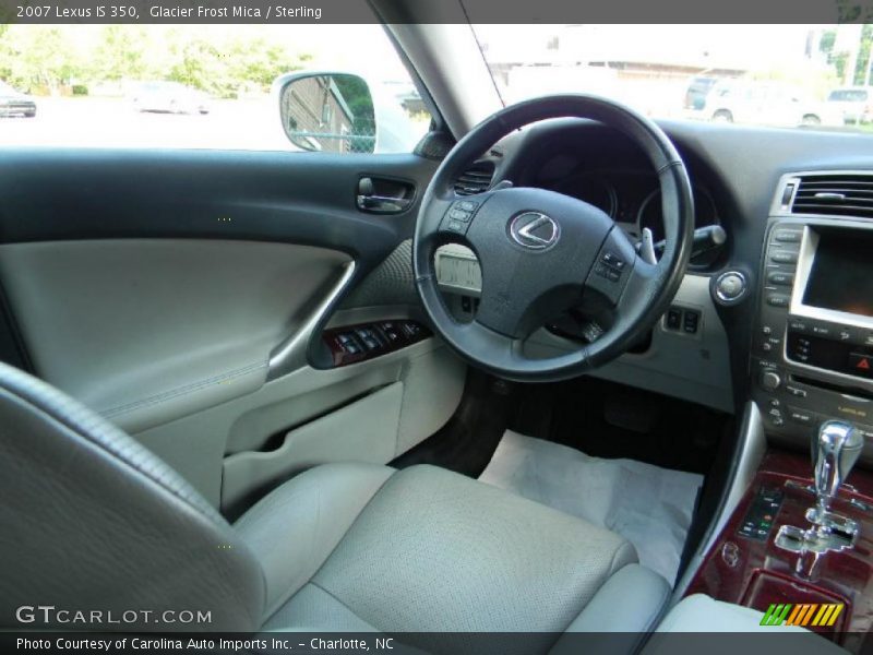Glacier Frost Mica / Sterling 2007 Lexus IS 350