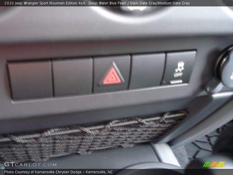 Deep Water Blue Pearl / Dark Slate Gray/Medium Slate Gray 2010 Jeep Wrangler Sport Mountain Edition 4x4