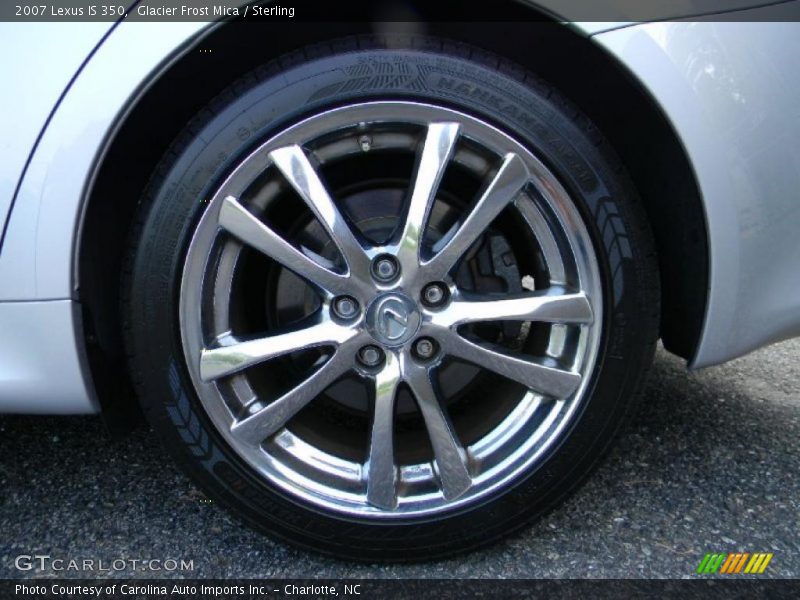 Glacier Frost Mica / Sterling 2007 Lexus IS 350