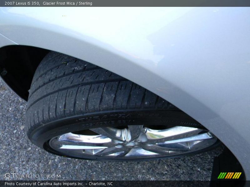 Glacier Frost Mica / Sterling 2007 Lexus IS 350