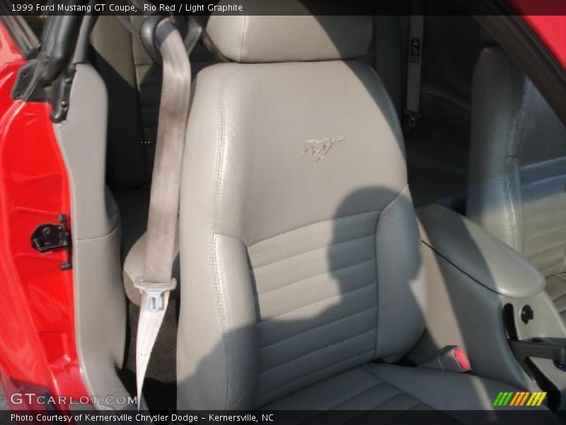 Rio Red / Light Graphite 1999 Ford Mustang GT Coupe