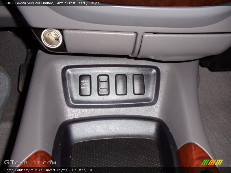 Arctic Frost Pearl / Taupe 2007 Toyota Sequoia Limited