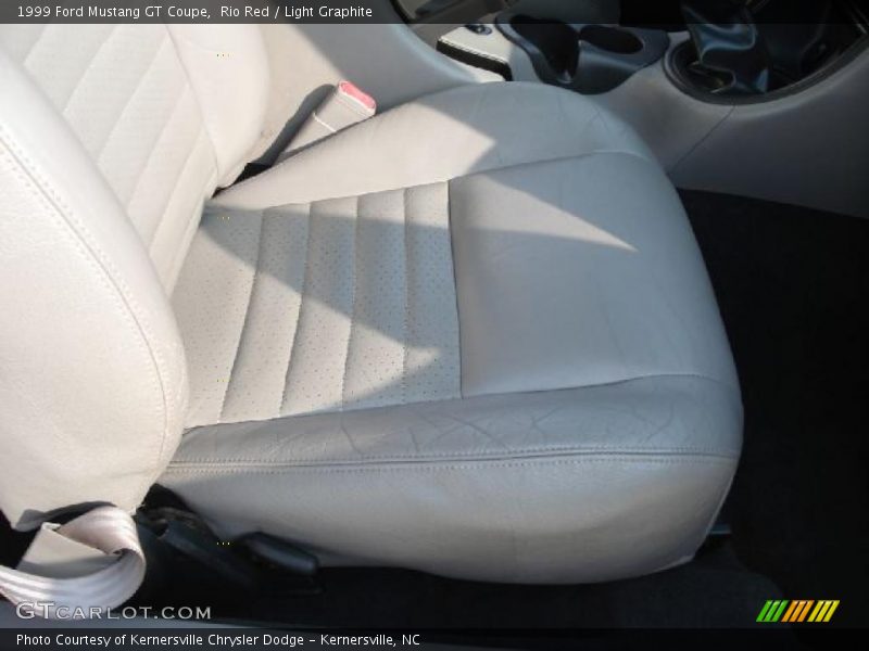 Rio Red / Light Graphite 1999 Ford Mustang GT Coupe