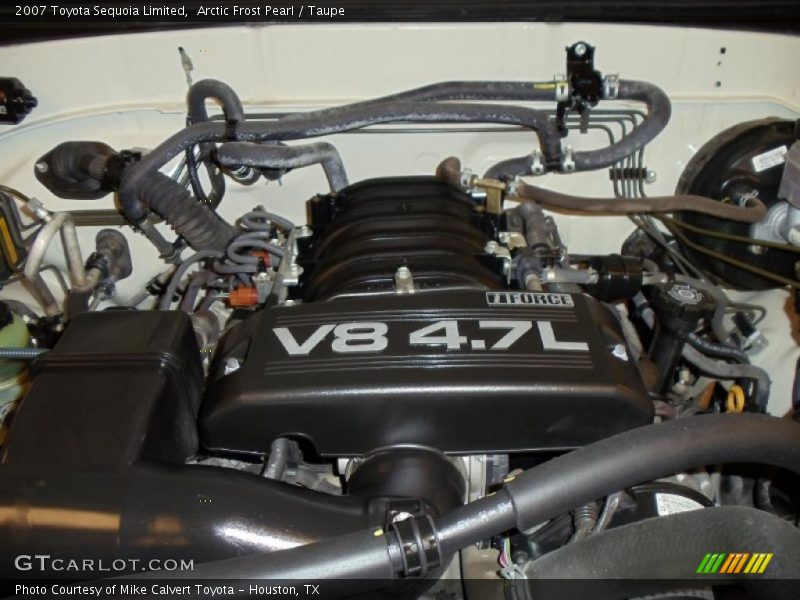 Arctic Frost Pearl / Taupe 2007 Toyota Sequoia Limited
