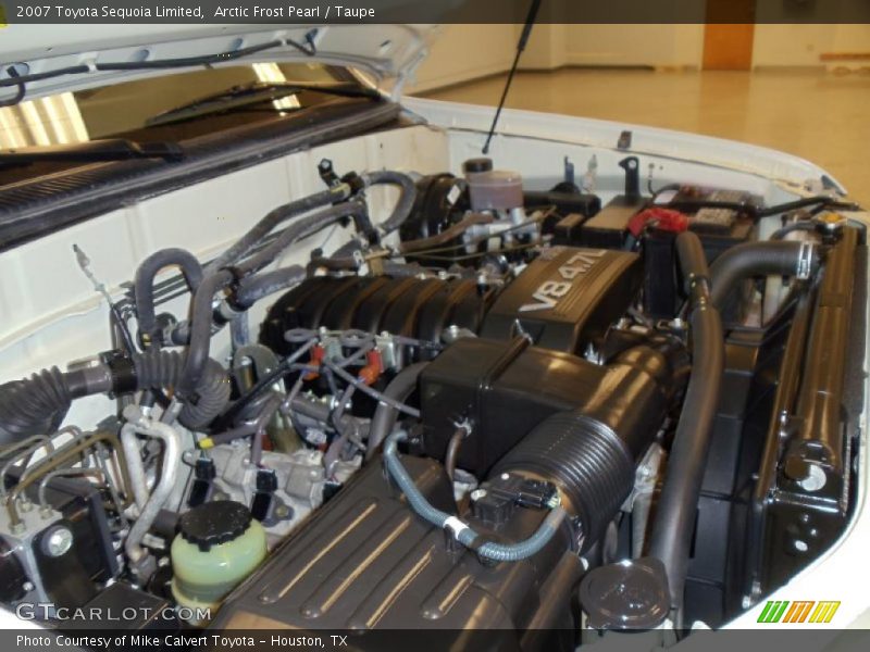 Arctic Frost Pearl / Taupe 2007 Toyota Sequoia Limited