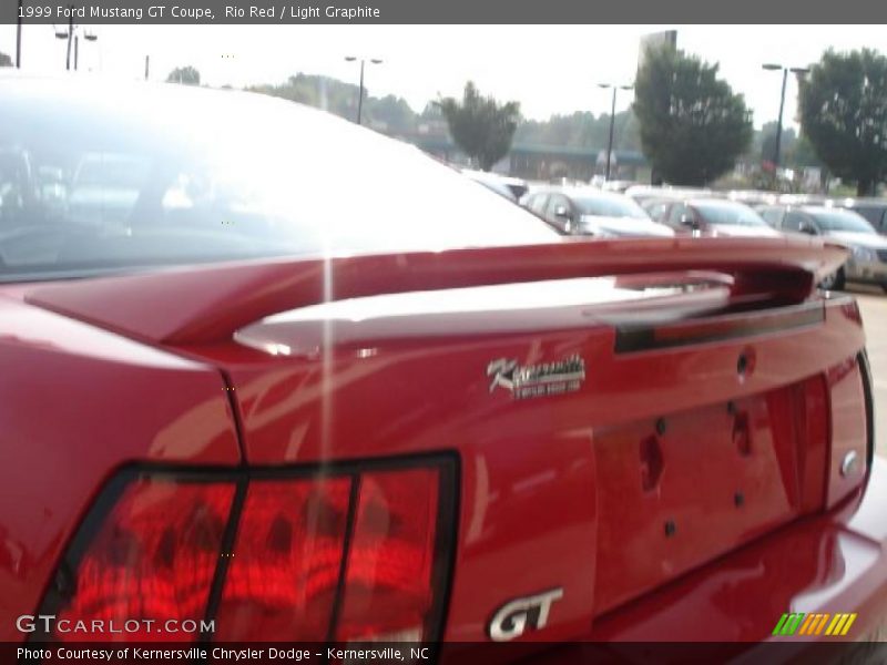 Rio Red / Light Graphite 1999 Ford Mustang GT Coupe