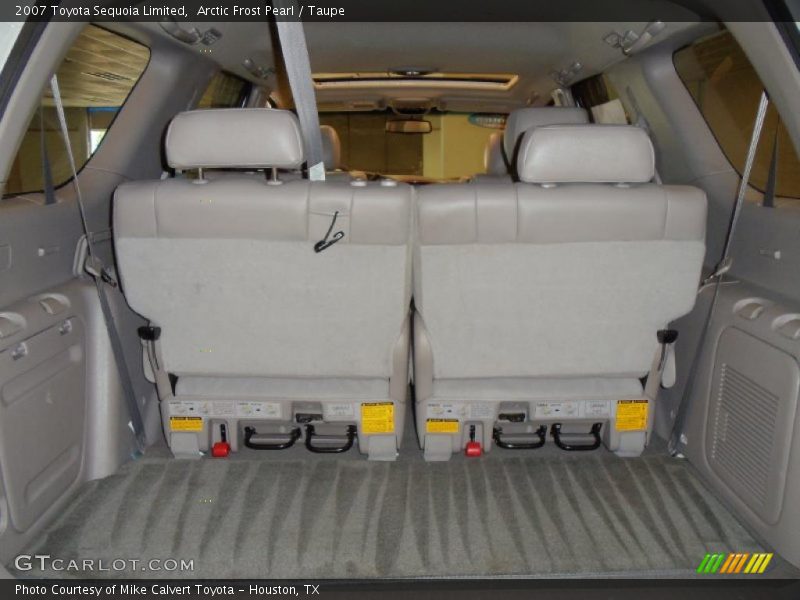 Arctic Frost Pearl / Taupe 2007 Toyota Sequoia Limited