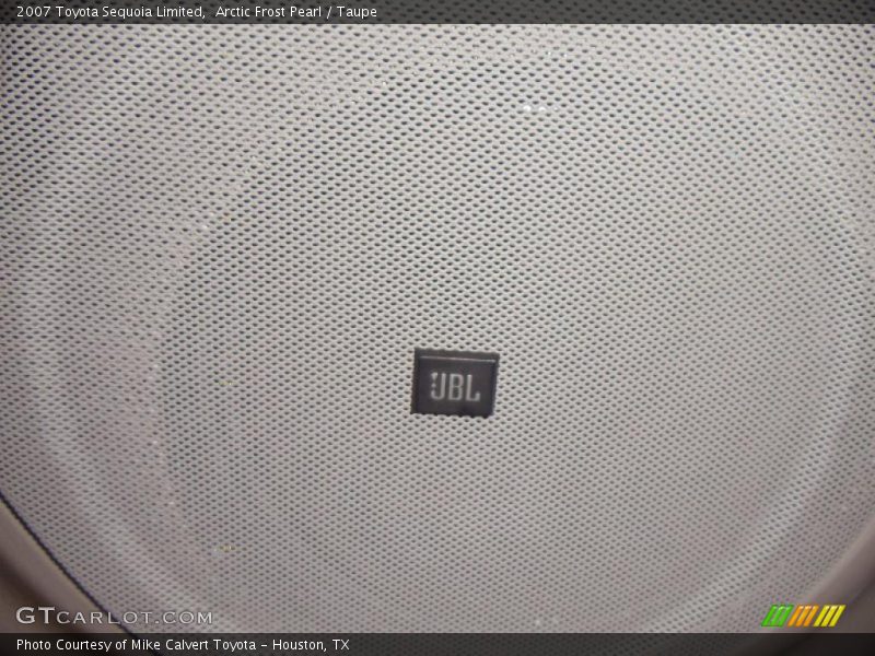 Arctic Frost Pearl / Taupe 2007 Toyota Sequoia Limited