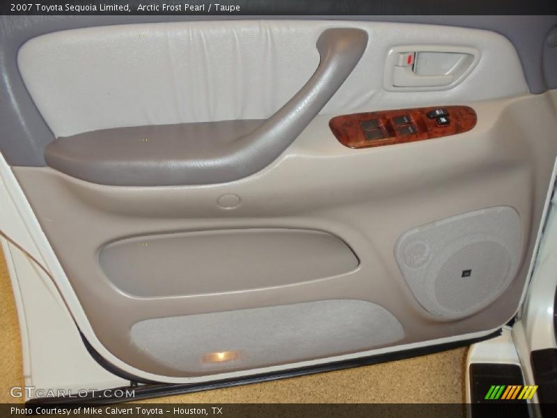 Arctic Frost Pearl / Taupe 2007 Toyota Sequoia Limited