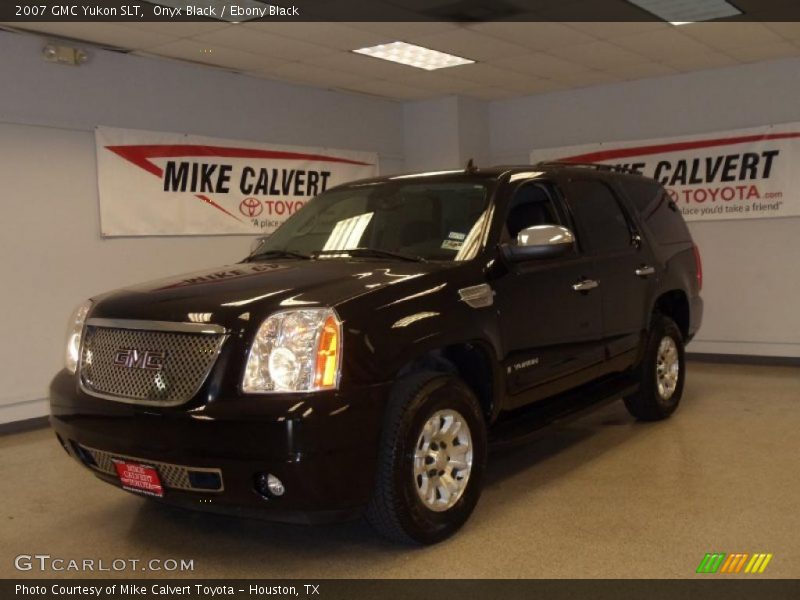 Onyx Black / Ebony Black 2007 GMC Yukon SLT